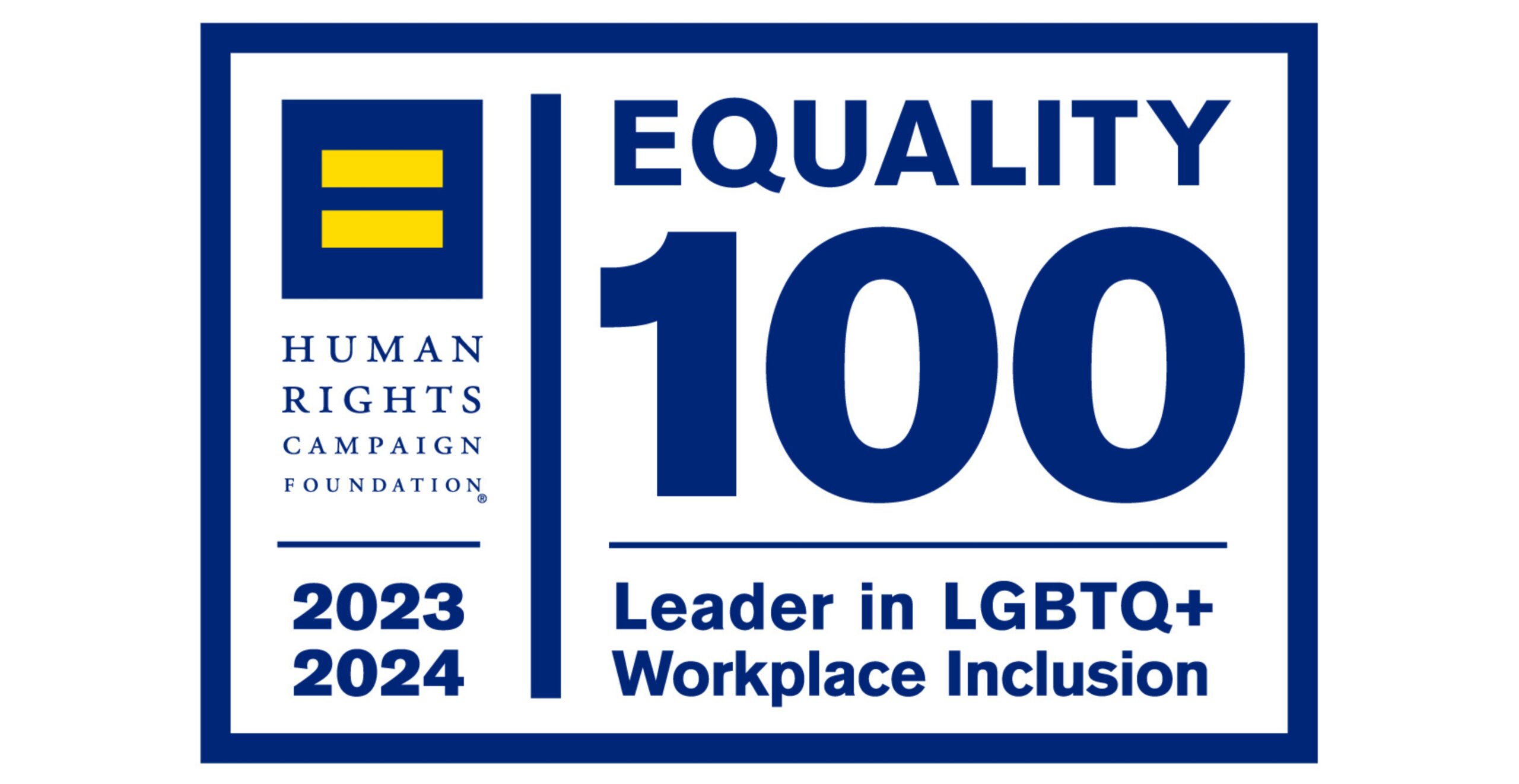 Equality 100 award