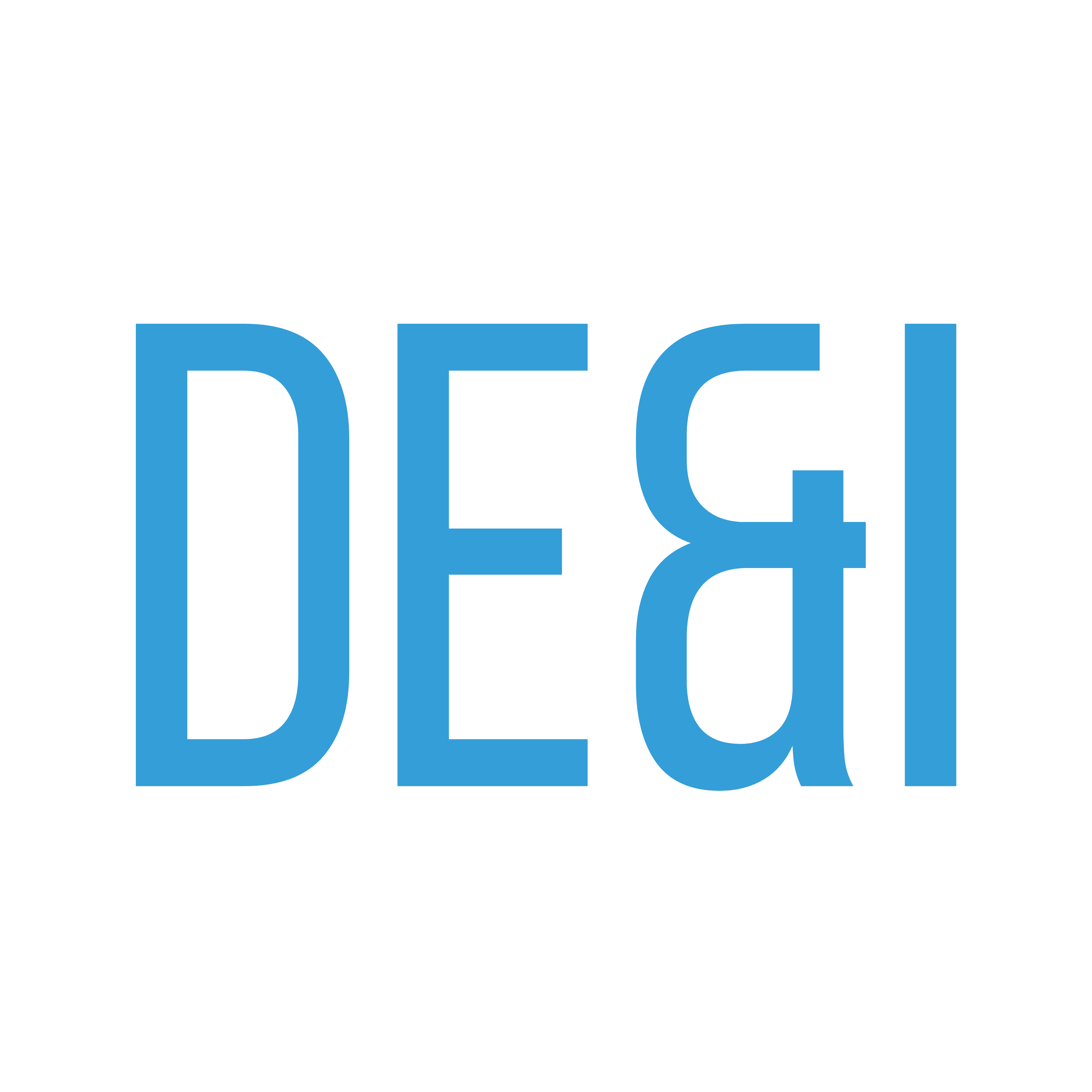 D E & I text icon for Diversity, Equity, and Inclusion